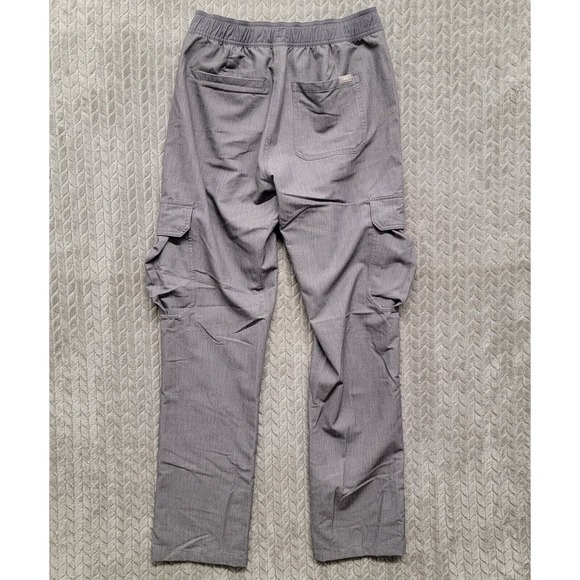 Figs Women’s High Waisted Ukwala‎ Cargo Scrub Pant Size Small Boulder Gray - Picture 9 of 11